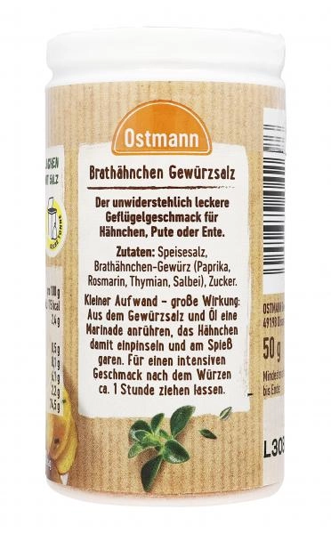 Ostmann Brathähnchen Gewürzsalz