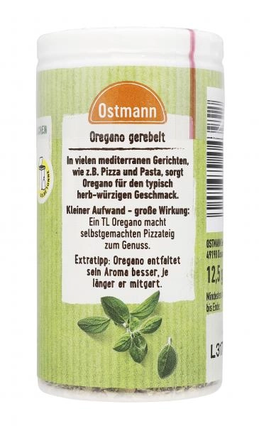 Ostmann Oregano gerebelt