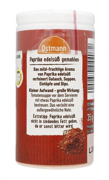 Ostmann Paprika edelsüß