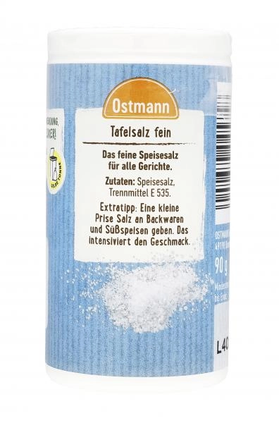 Ostmann Tafelsalz fein