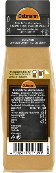 Ostmann Bratkartoffel Würzer