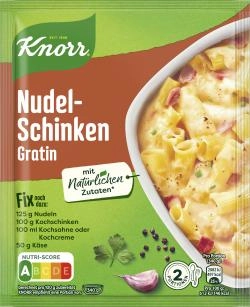 Knorr Fix Nudel-Schinken Gratin