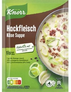 Knorr Fix Hackfleisch Käse Suppe