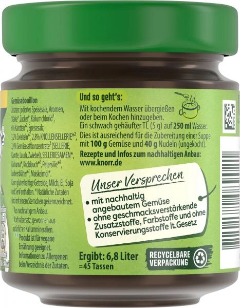 Knorr Gemüse Bouillon