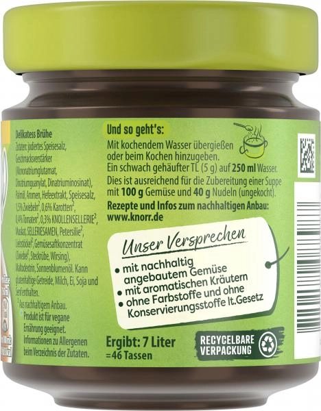 Knorr Delikatess Brühe