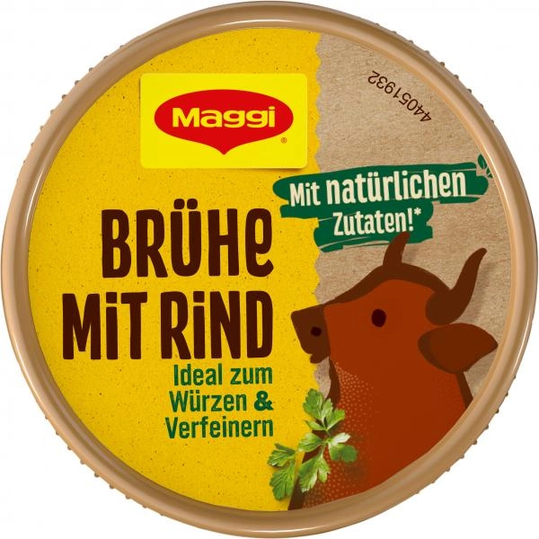 Maggi Brühe mit Rind