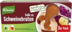 Knorr Soße zu Schweinebraten