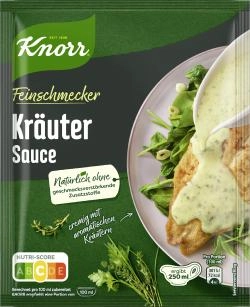 Knorr Feinschmecker Kräuter Sauce