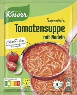 Knorr Suppenliebe Tomatensuppe mit Nudeln