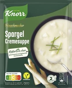 Knorr Feinschmecker Spargel Cremesuppe