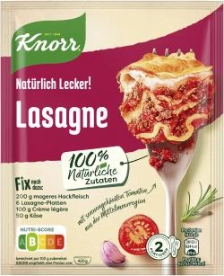 Knorr Natürlich Lecker! Lasagne