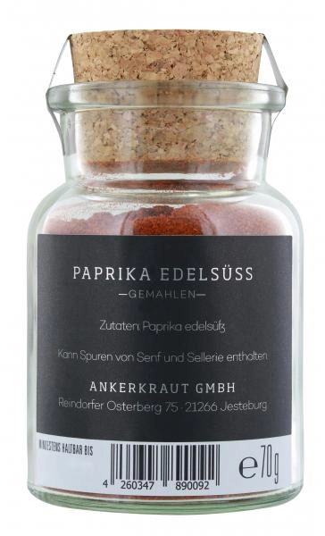 Ankerkraut Paprika edelsüß gemahlen