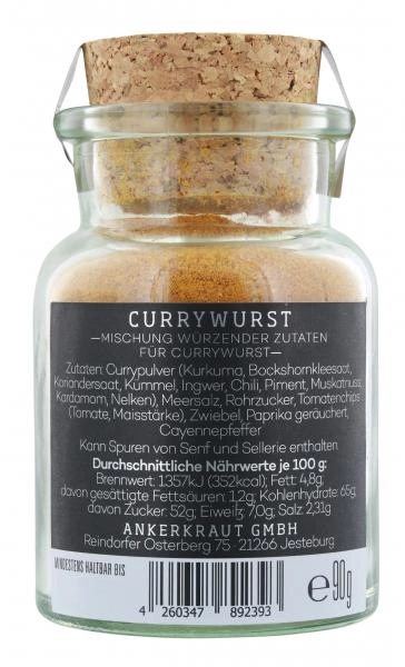 Ankerkraut Currywurst Gewürz