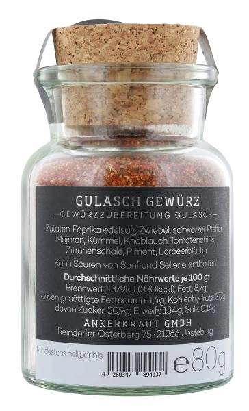 Ankerkraut Gulasch Gewürz