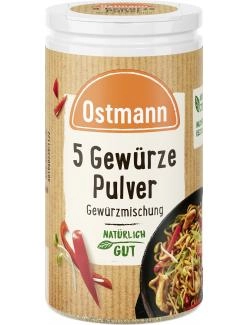 Ostmann 5 Gewürze Pulver Gewürzmischung