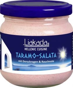 Liakada Taramo-Salata mit Dorschrogen