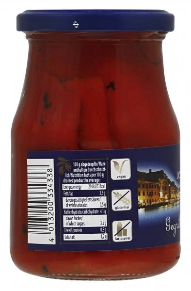 Leverno gegrillte Paprika