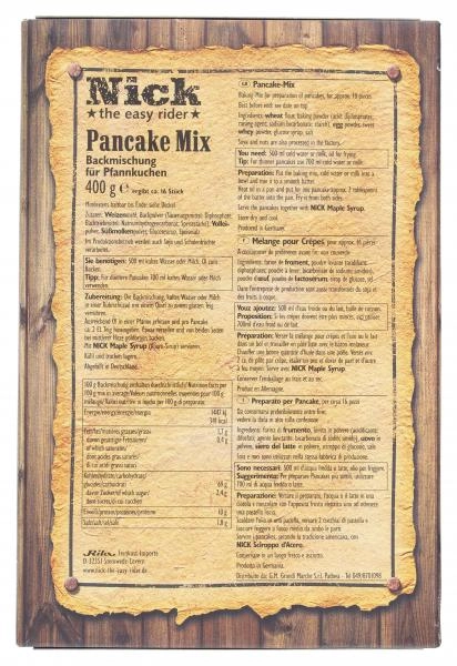 Nick Pancake Mix