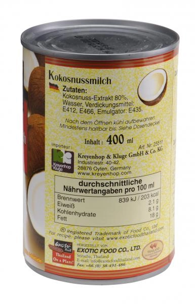 Exotic Food Kokosnussmilch