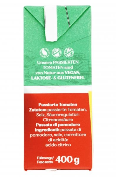 Oro di Parma Tomaten passiert