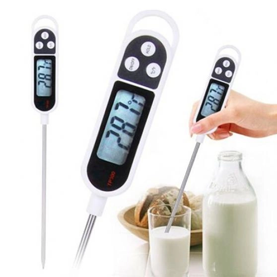 Digitales Lebensmittelthermometer für Küche, Grill, Kochen, Fleisch, Temperaturmessung, Sondenwerkzeug