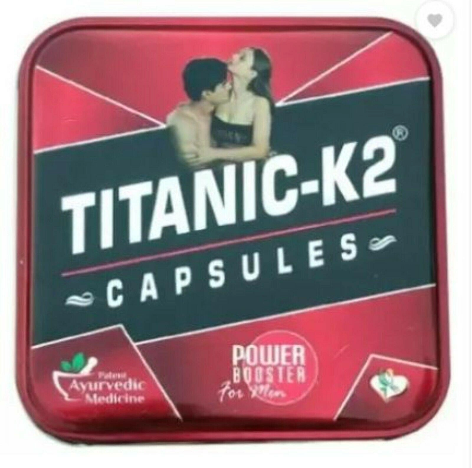 TITANIC-K2 Ayueveda Powerbooster Kapselpackung mit 6 Kapseln (1*6) KOSTENLOSER VERSAND