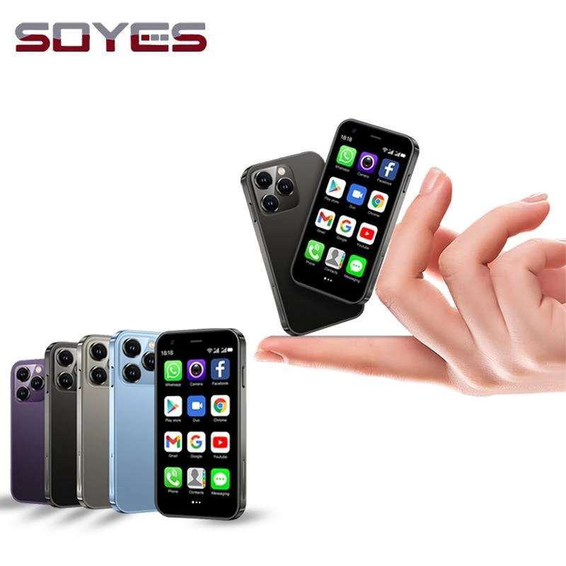 SOYES XS15 Mini-Smartphone, 3,0-Zoll-Display, Android 8.1, 2 GB RAM, 16 GB ROM, Dual-SIM, Play Store, 3G-Handy 2GB&16GB blau