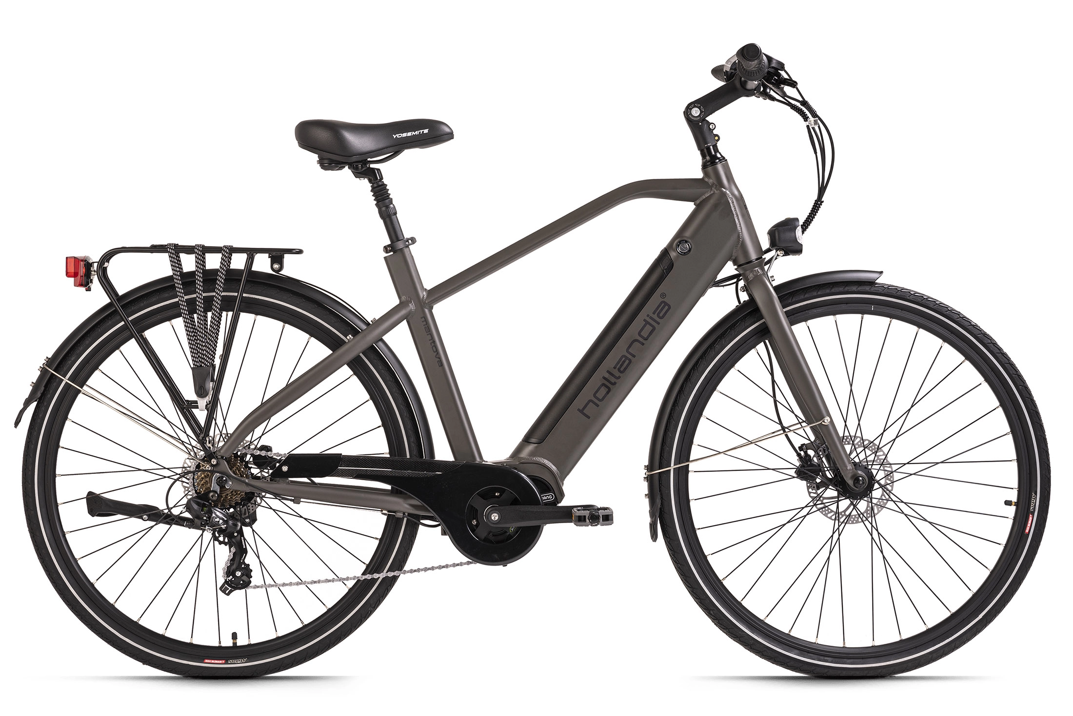 Hollandia E-Trekkingbike Mantova 28&quot; grau