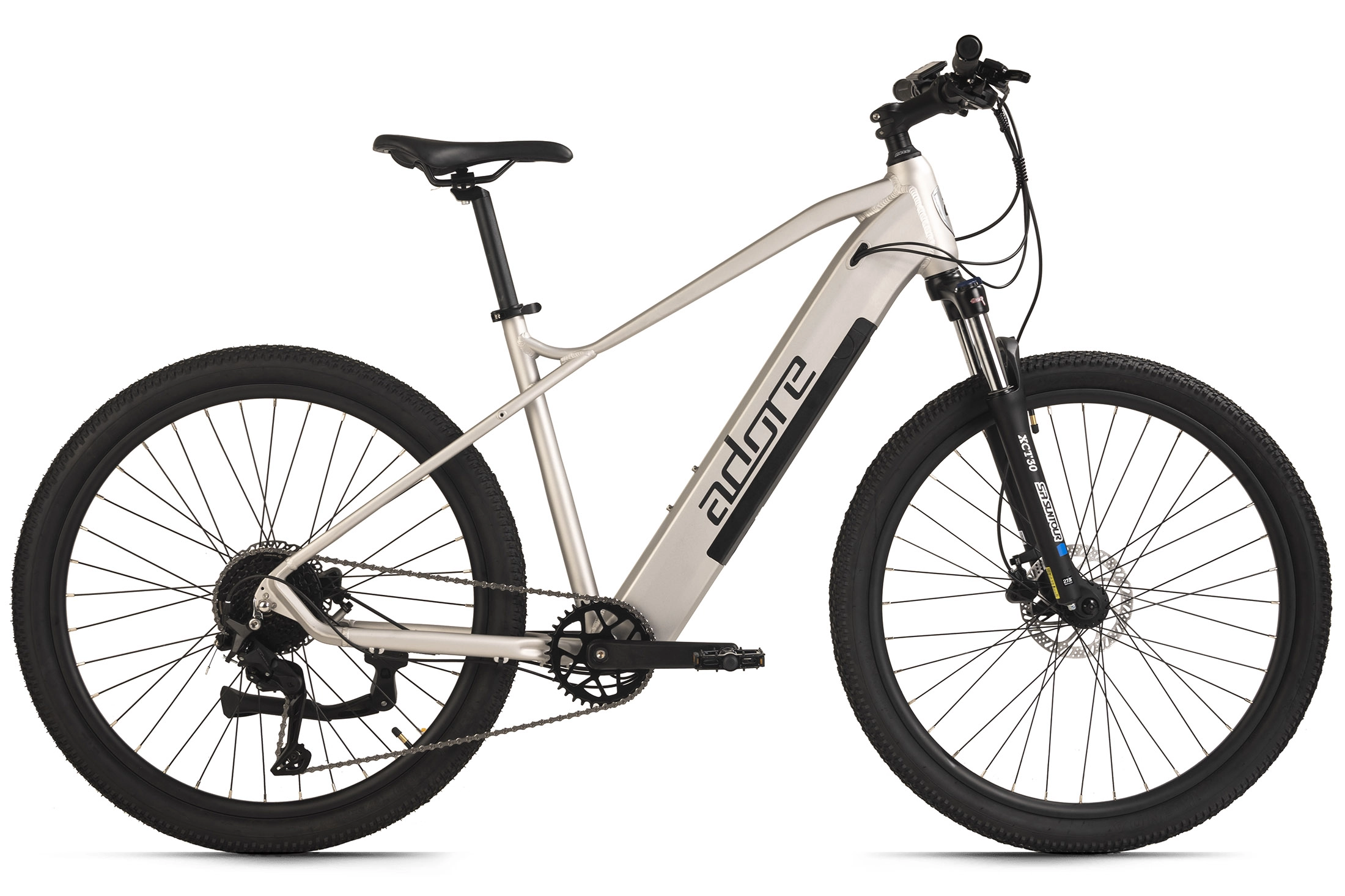 Adore E-MTB GV-650 27,5&quot; Brushed Silver matt