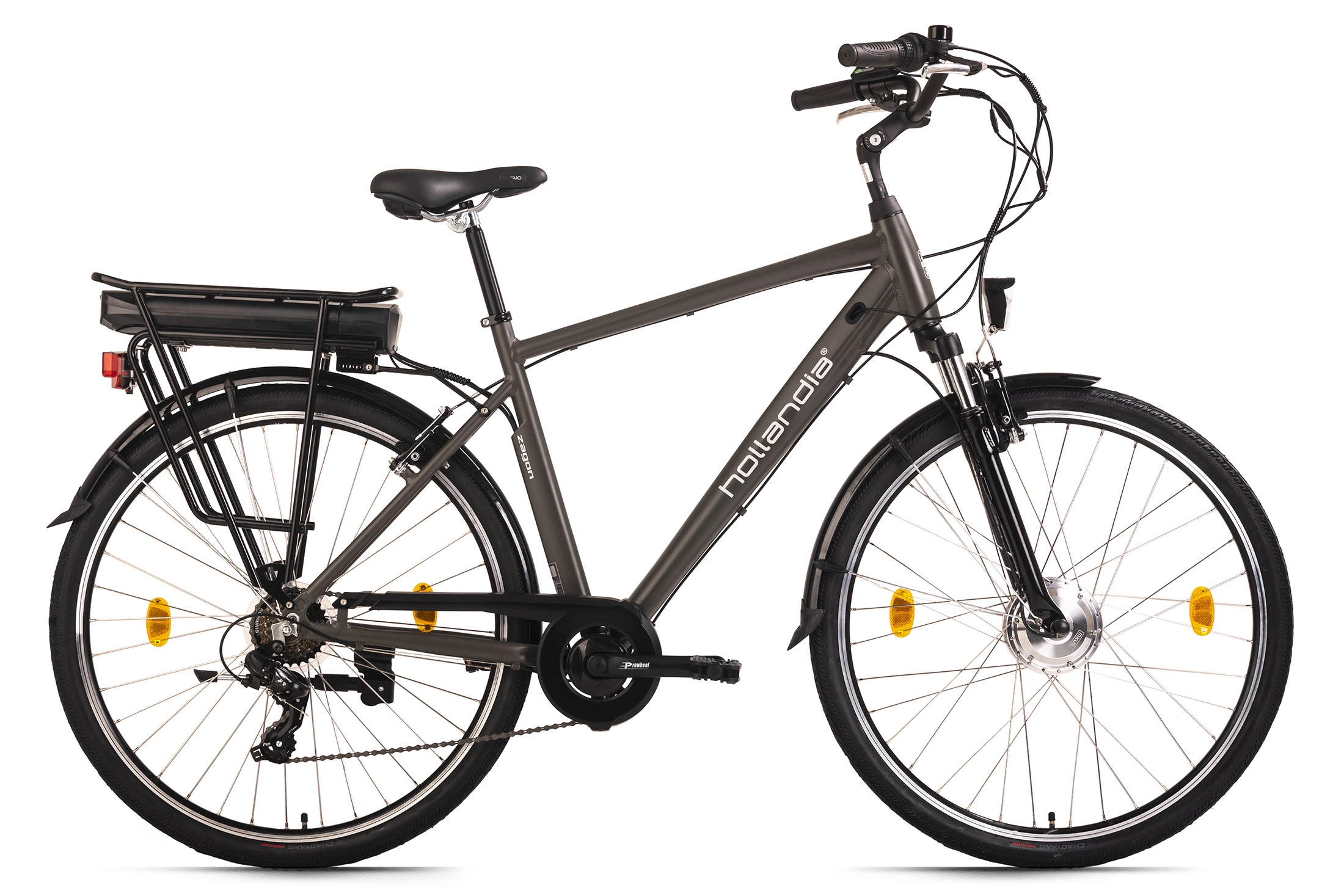 Hollandia E-Citybike Zagon 28&quot; grau