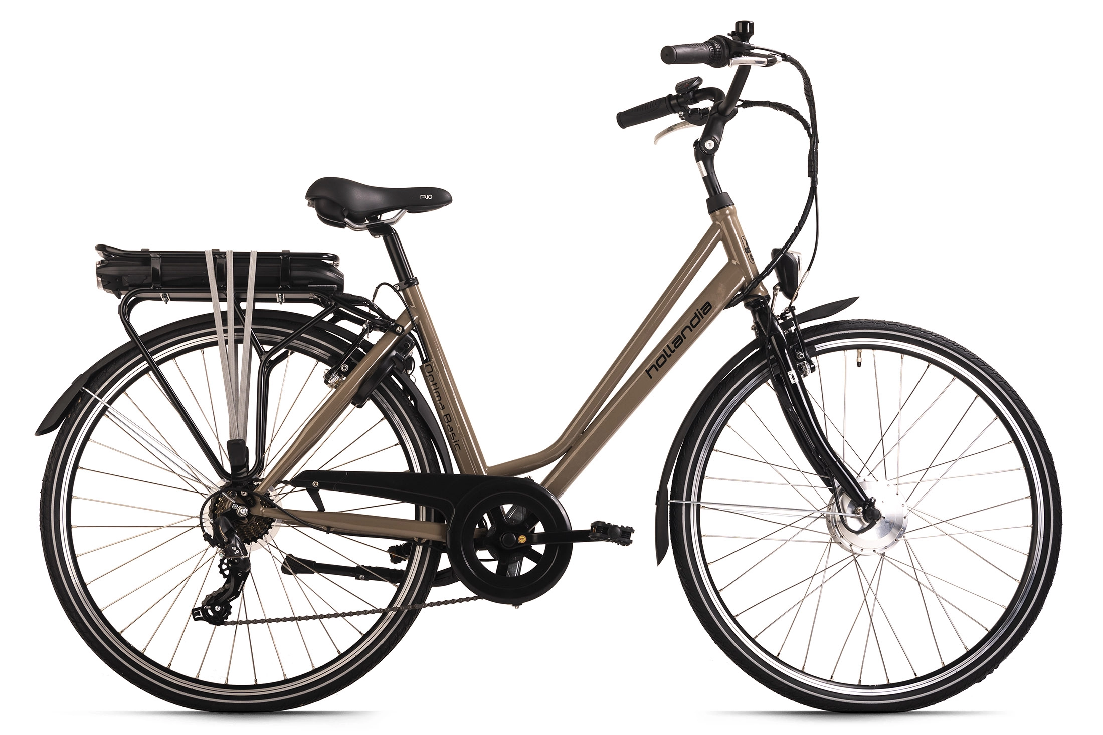 Hollandia E-Citybike Optima Basic 28&quot; braun