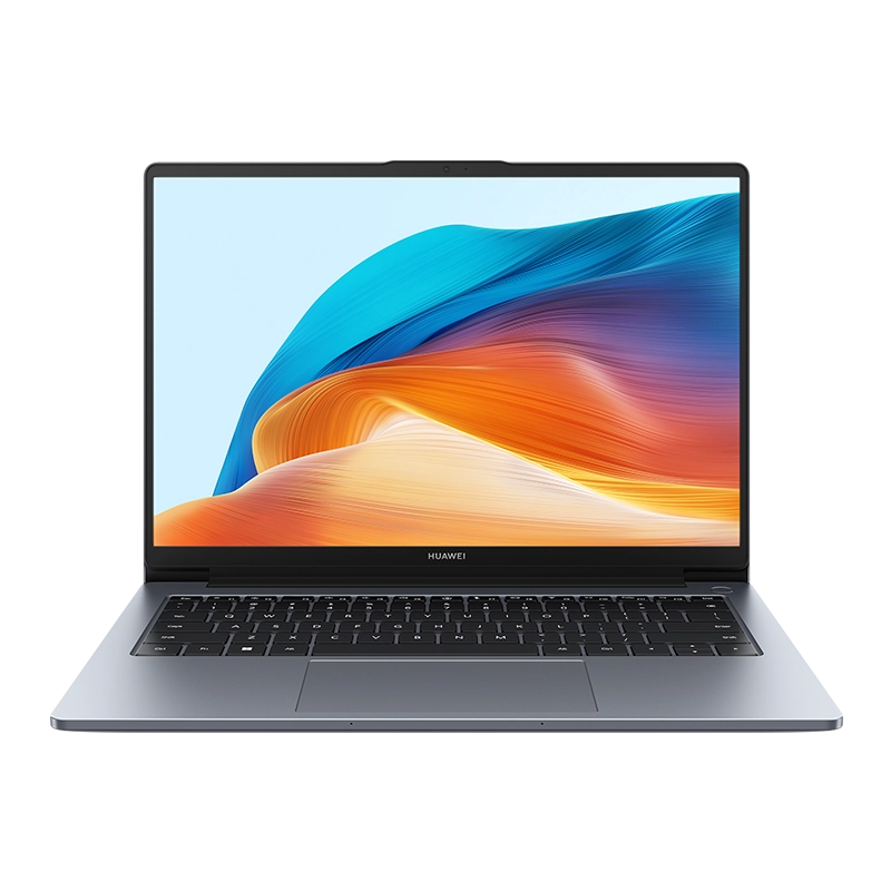 HUAWEI MateBook D14 2024, Intel Core i5-12450H, 8 GB RAM, 512 GB SSD, 14 Zoll Laptop, HUAWEI FullView Display, Windows 11 Home, QWERTZ-Layout, Space Gray