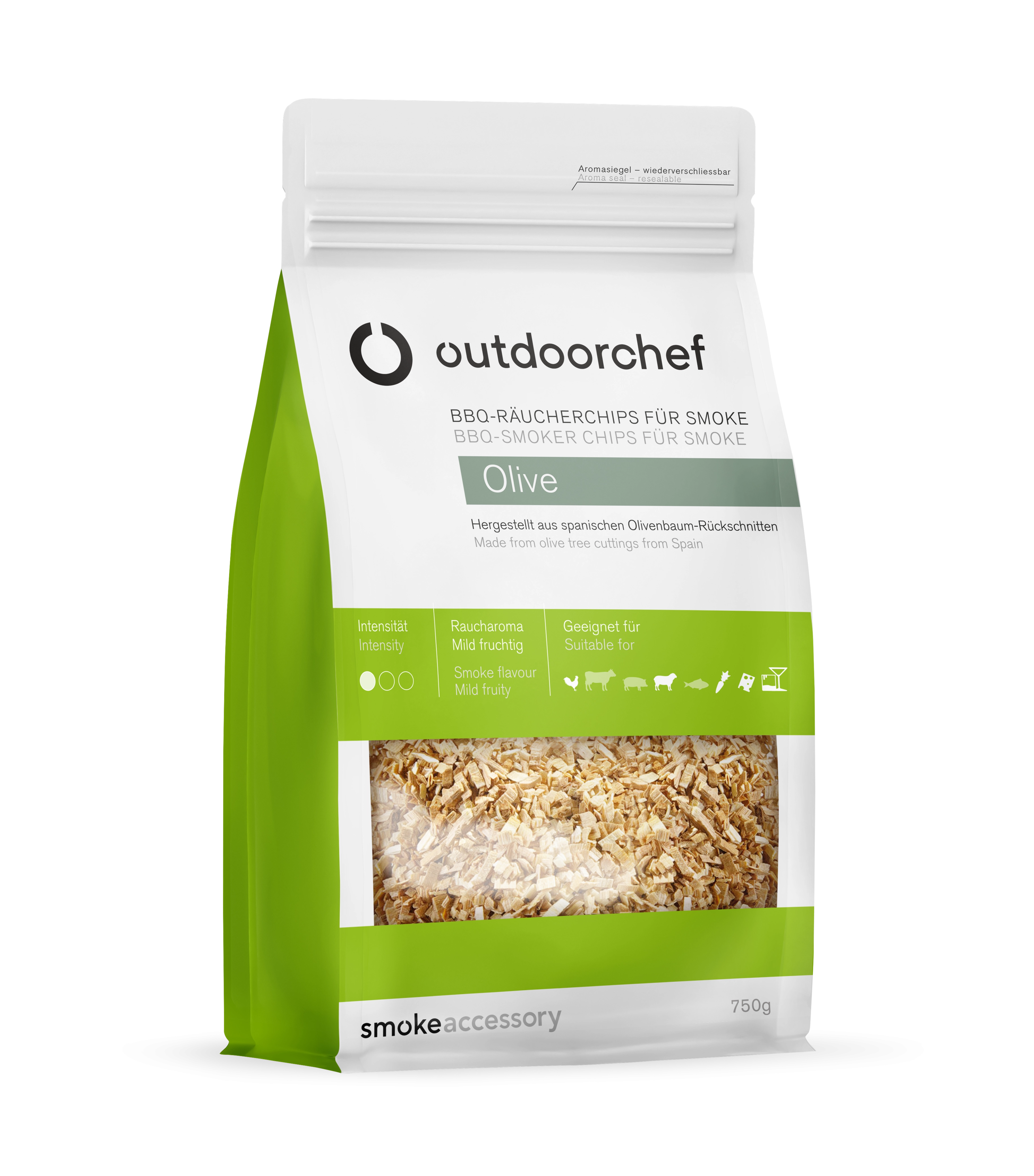 Outdoorchef Räucherchips Olive für Smoke