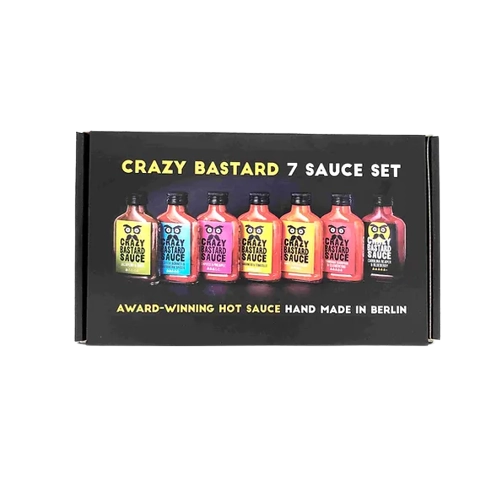 Crazy Bastard Sauce 7 Saucen Set