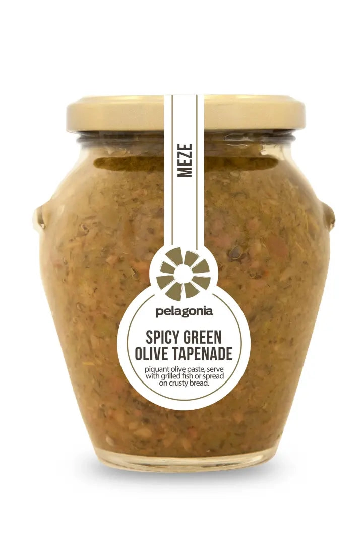 Pelagonia Spicy Green Olive Tapenade