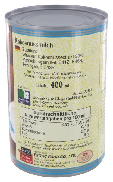 Exotic Food Kokosnussmilch light