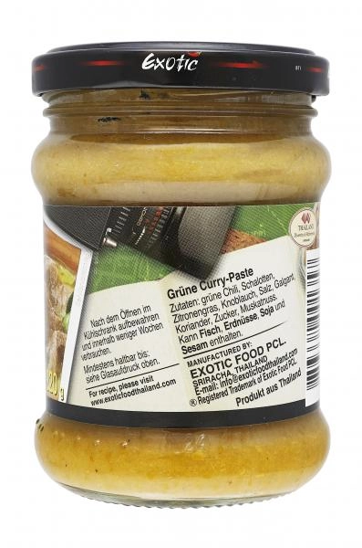 Exotic Food Grüne Curry Paste