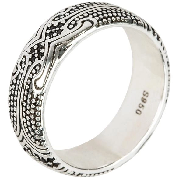 Ring 950 Silber mit Spinell