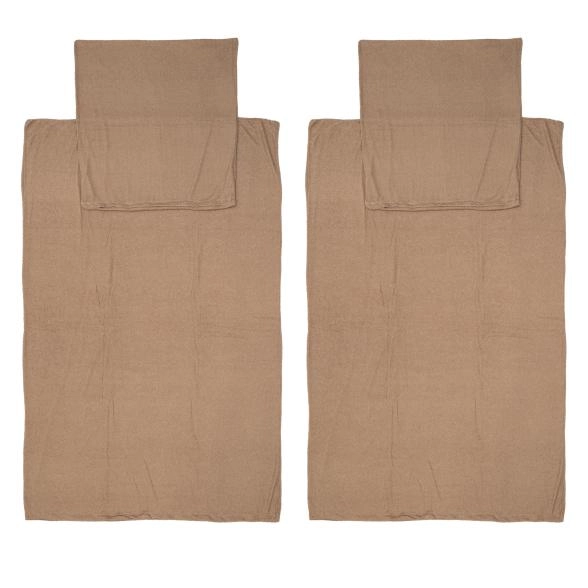 Teddy Bettwäsche 4tlg. taupe