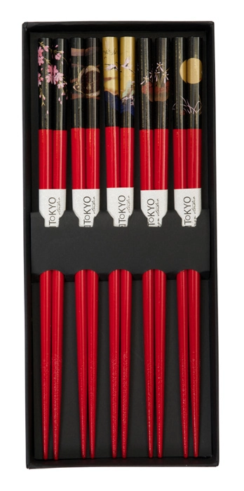 Rote Stäbchen - 5er Set