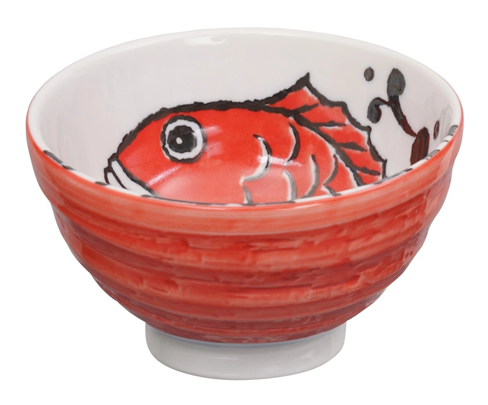 Rote Schale - Seafood - 13,2 x 6,8 cm 500 ml