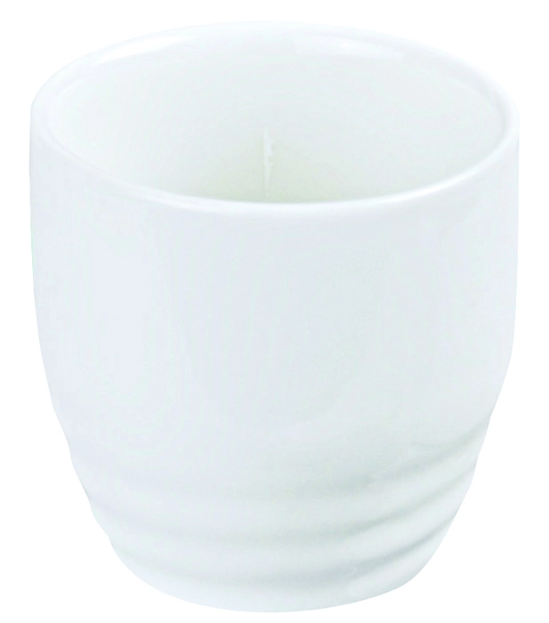 Weiße Sake-Tasse - Weiße Serie - 4,8 cm