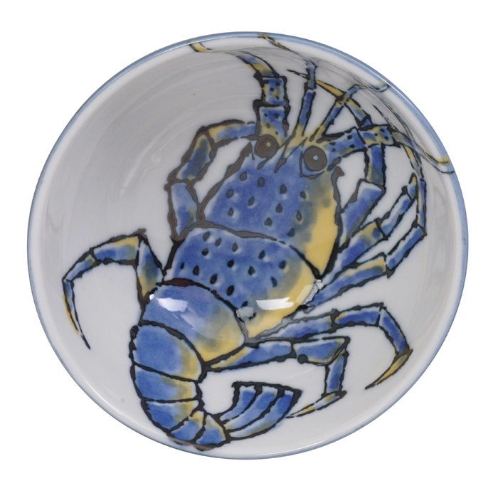 Blaue Schale - Seafood - 16 x 8,5 cm 800 ml