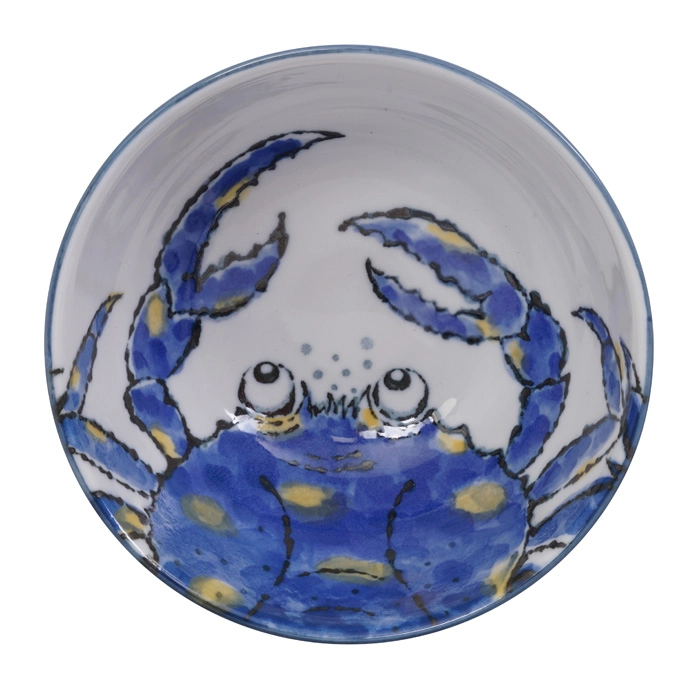 Blaue Schale - Seafood - 13,2 x 6,8 cm 500 ml