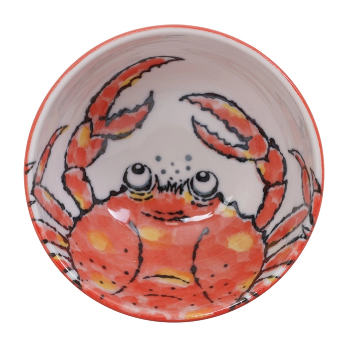 Rote Schale - Meeresfrüchte - 13,2 x 6,8 cm 500 ml