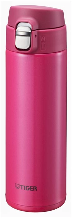 Rote Thermosflasche Tiger - 6,6 x 7,2 x 21,8 cm 480 ml