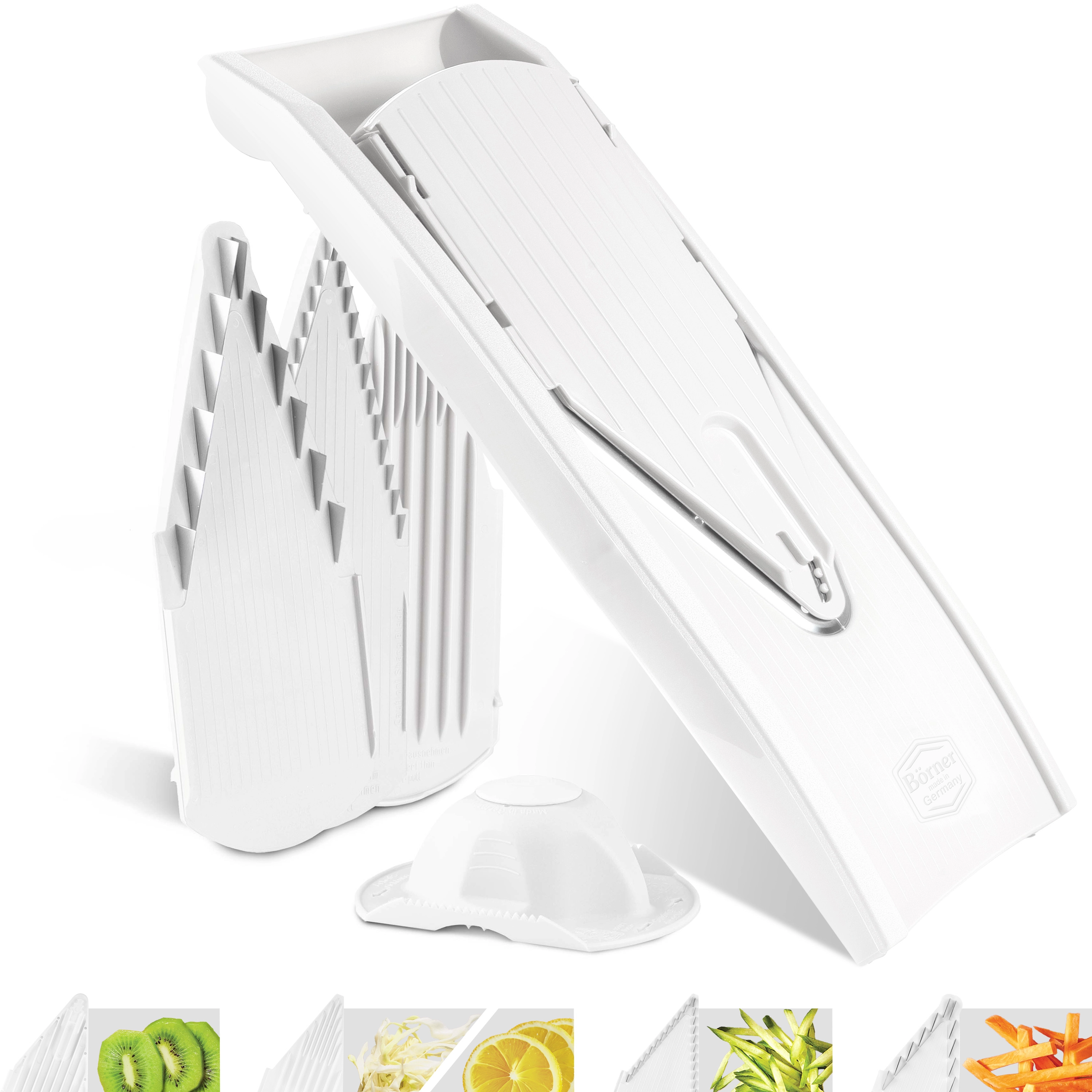 Börner Gemüsehobel V1 ClassicLine Starter Set - Weiß