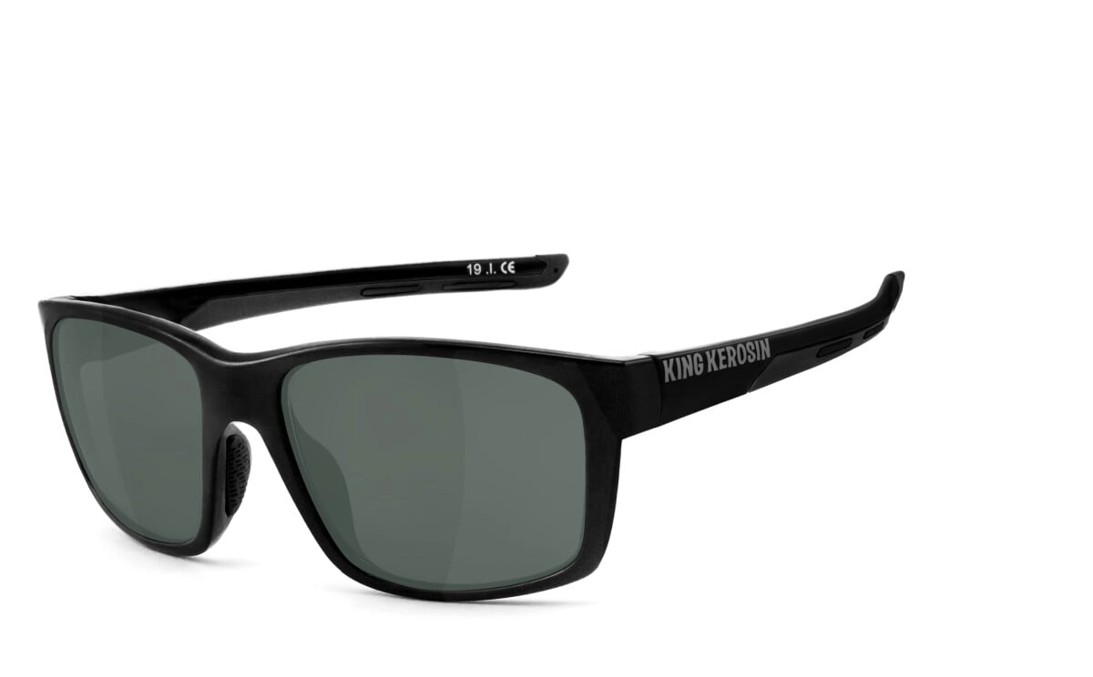 Anfertigung in Deiner individuellen Sehstärke möglich, King Kerosin: Polbrille, Sonnenbrille, Bikerbrille, Steinschlagbeständig durch Kunststoff-Sicherheitsglas, HLT® Qualitätsgläser für verzerrungsfr