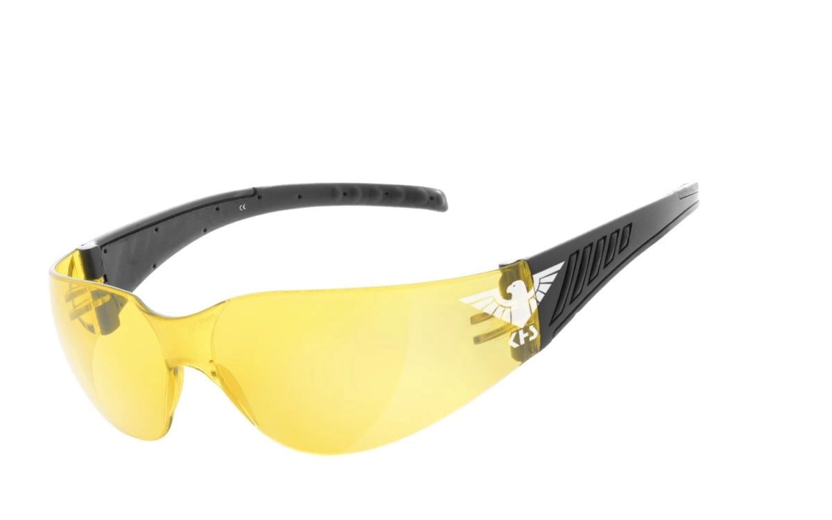 Einsatzbrille, Sportbrille, Besonders ergonomische Passform, HLT® Qualitätsgläser für verzerrungsfreies & präzises Sehen, H-Flex® Technologie: Extrem flexible Brille, XENOLIT Gläser: verbesserte Tiefe