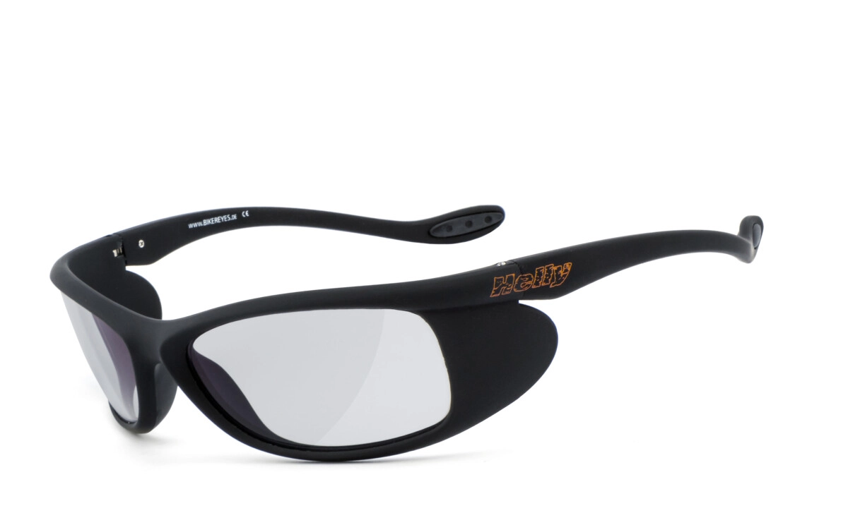 Anfertigung in Deiner individuellen Sehstärke möglich, Selbsttönende Bikerbrille, Motorradbrille, Besonders ergonomische Passform, Steinschlagbeständig durch Kunststoff-Sicherheitsglas, HLT® Qualitäts